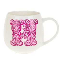 Кружка фарфоровая "Алфавит" v=400мл. (12видов) (min6) (транспортная упаковка)