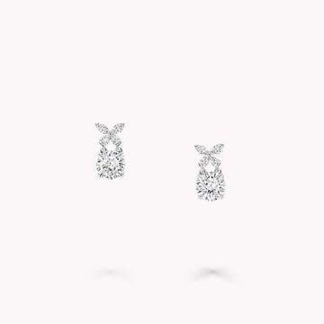 Серьги Graff Classic Butterfly Round Diamond Earrings