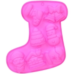 Форма силиконовая «Новогодний носочек» 21*17,6*2,3см