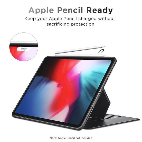 Противоударный чехол ESR Sentry Stand Case для iPad Pro 12.9 2021 (черный)