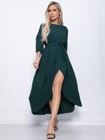 Платье Танго вдвоем (изумрудное) П15139-1М LT Collection