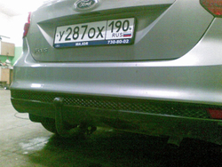 Фаркоп для Ford Focus III wagon (2011-) (без электрики) (паспорт и сертификат) AvtoS.FD29