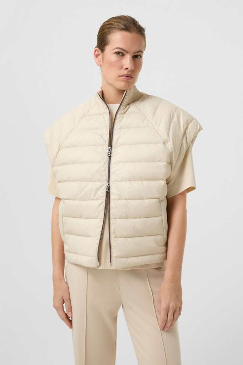 Куртка-жилет BOGNER NAHLA-D в молочном цвете