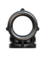 Черное эрекционное кольцо Rock Hard Cock Pipe (Цвет: черный)