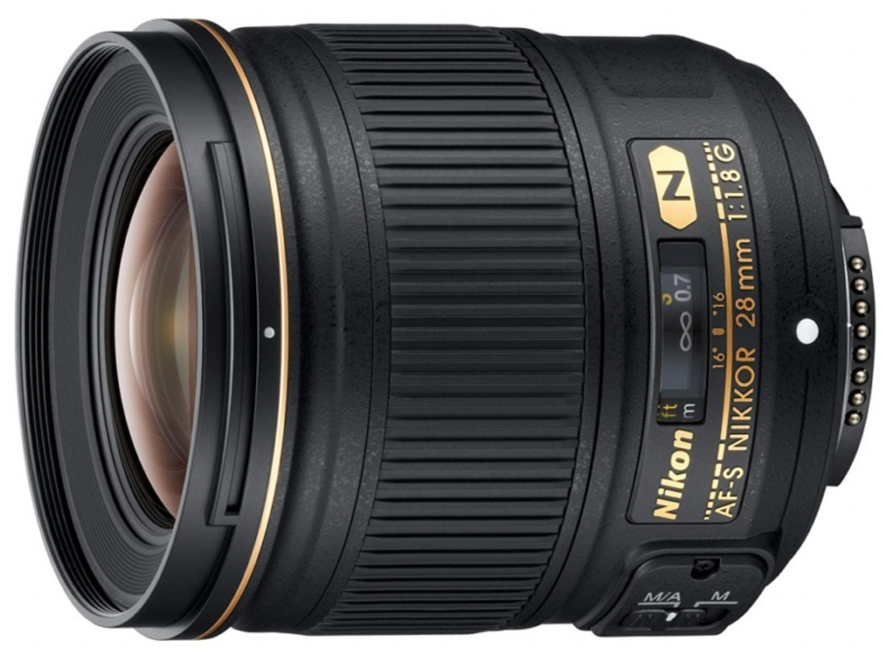 Объектив Nikon 28mm f/1.8G AF-S Nikkor