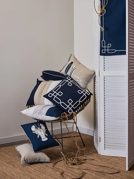 Подушка декоративная navy lobster из коллекции sea treasures, 30х45 см