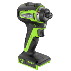 Винтоверт Greenworks ID3170 24V 3804907CUC (170 Нм) бесщеточный аккумуляторный с двумя 2 Ач аккумуляторами и зарядным устройством