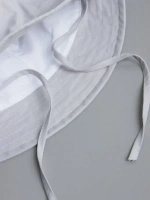 Панама детская летняя на завязках пляжная