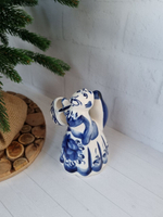 Лисичка фигурка гжель