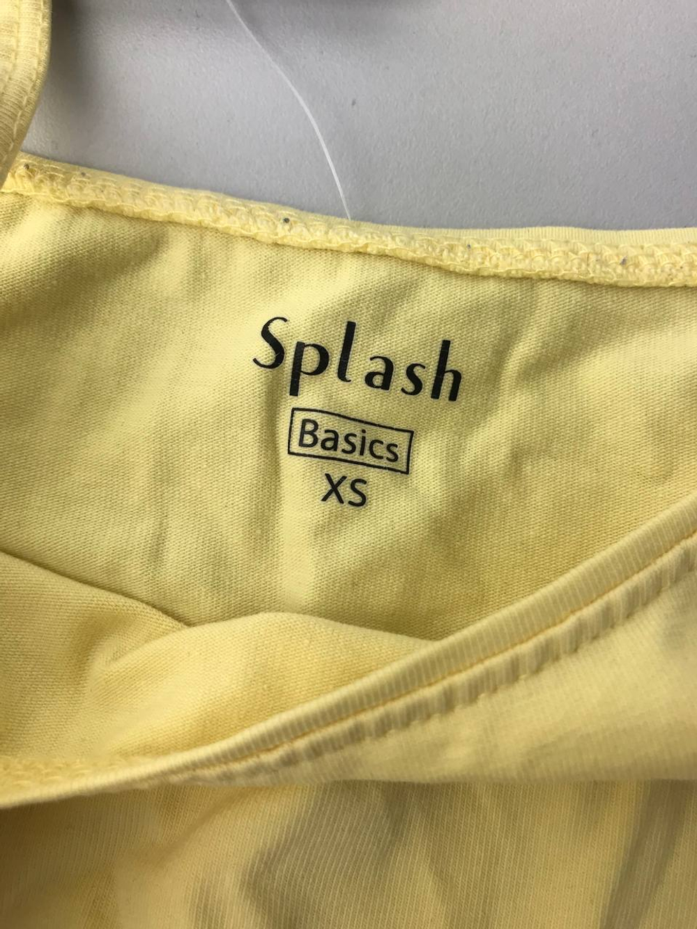 Майка Splash светло-желтая 42 размер