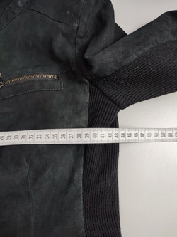 Куртка Trussardi кожаная модная 40 размер