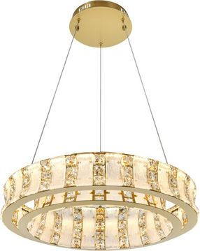 Люстра подвесная LED 80W 3000К-6000К 4037/03/06P золото Magnelli Stilfort