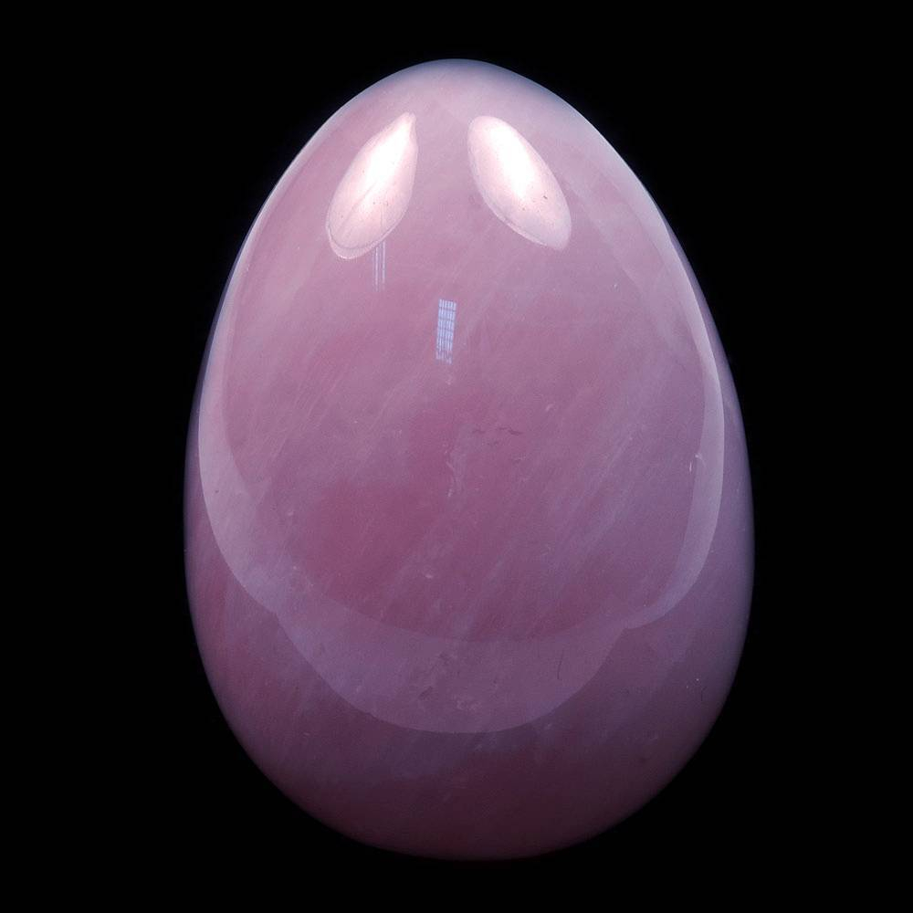 Яйцо 60мм розовый кварц 155.7