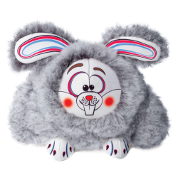 Игрушка "Забавный кролик" с пищалкой 24 см (полиэстер) - для собак (Triol)