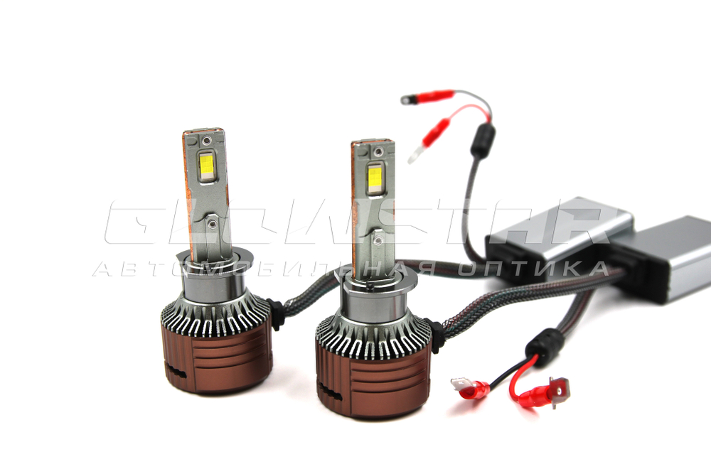 Aozoom P12/H1 с вентилятором 12V 65W 6000Lm (комплект, 2шт)