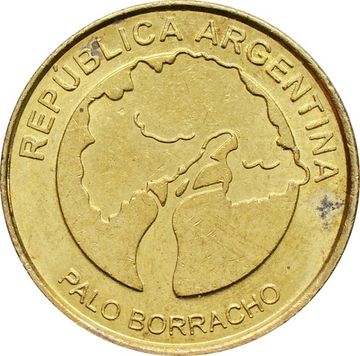 2 песо 2018 Аргентина