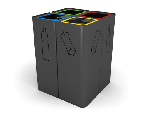 Урна для раздельного сбора мусора Бранч