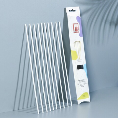 Набор фибровых палочек для ароматического диффузора, 10 штук, белый