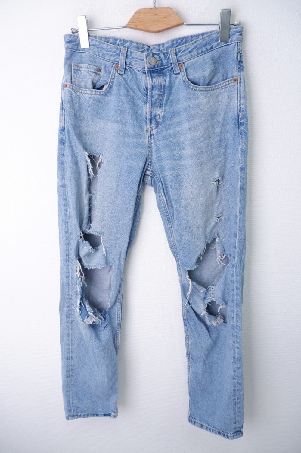 Джинсы светлые 48 размер