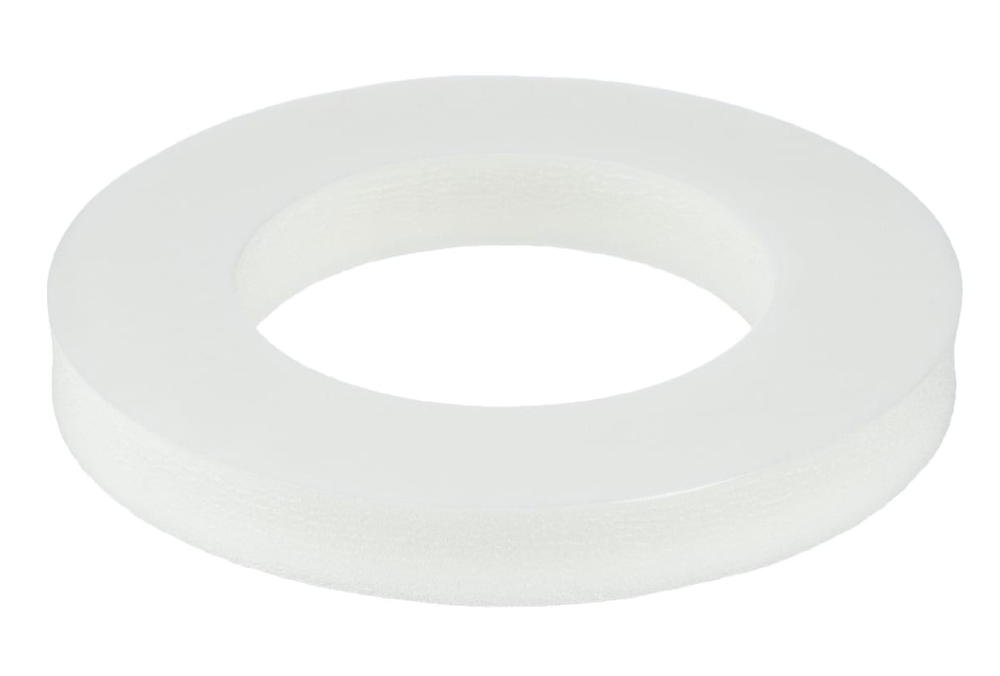 340321070031 Прокладка между бачком и унитазом Siamp, белая.