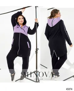 Костюм 8-315-лаванда-синий Minova