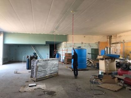 Отделочные работы продолжаются