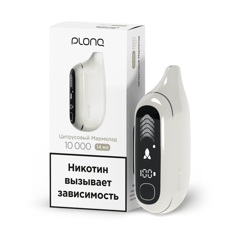 Plonq Max Pro - (Цитрусовый мармелад) 10000 затяжек