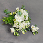 Букет невесты и бутоньерка