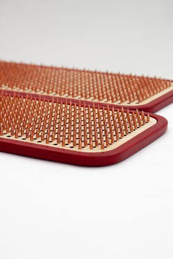 Доска садху Дерево корни медные гвозди