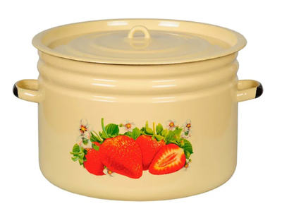 Бак эмаль 18л "Клубника садовая" СЭ