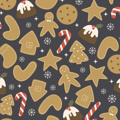 Новогоднее печенье