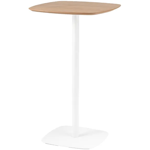 Барный стол Studio, 60х60х103 см, светлое дерево/белый