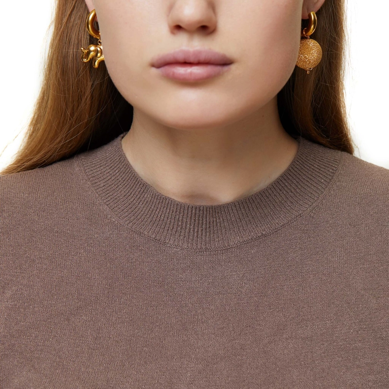 Серьги Несовпадающие Слоны