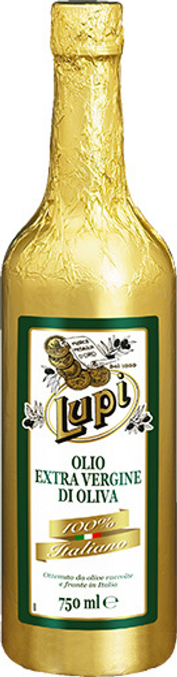 Оливковое масло Lupi 100% Italiano Extra Virgin от Dante, 750 мл, Италия