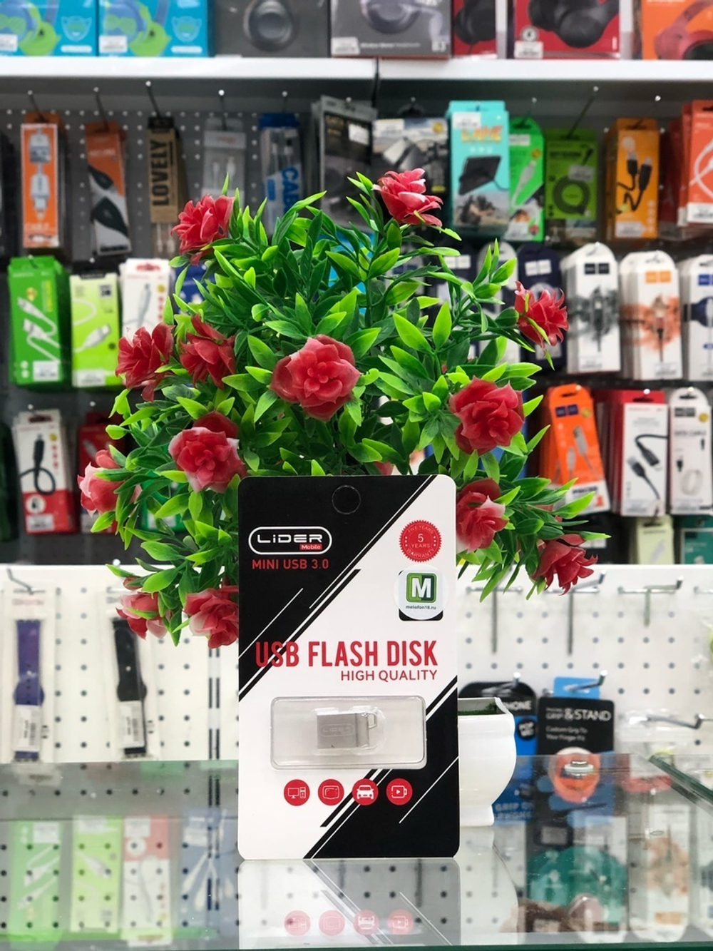 USB Флешка 4GB Lider U77, USB 3.0, металлическая
