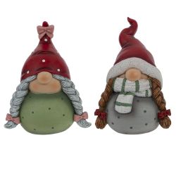 GAEM Фигурка декоративная "Гном", L8 W6 H11 см, 2в.