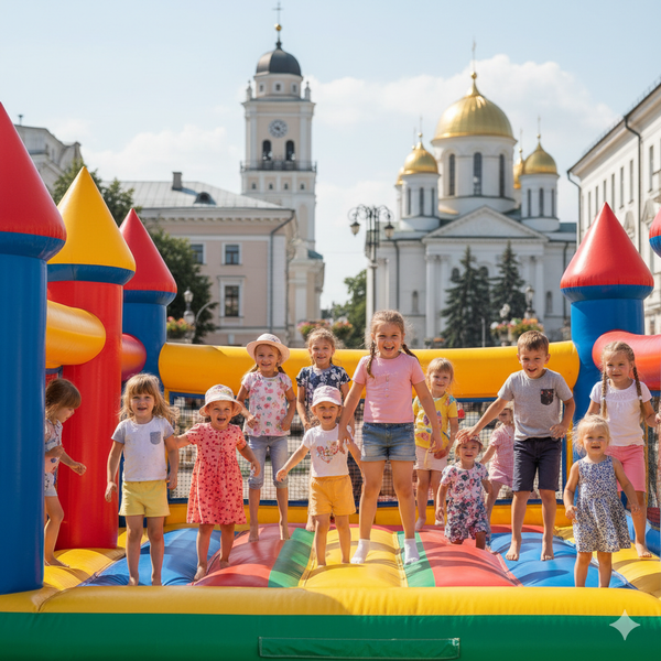Надувной батут купить в Могилёве недорого от БатутМастер Надувной батут купить в Могилёве недорого от БатутМастер