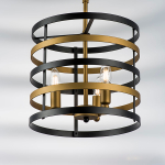 735030 Люстра EPSILON 3х40W E14 ЧЕРНЫЙ/ЗОЛОТО