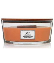Карамель и жареный кунжут, ароматическая свеча эллипс, WoodWick