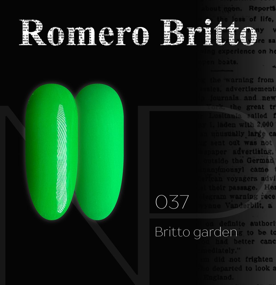 Nartist 037 Britto garden 10g