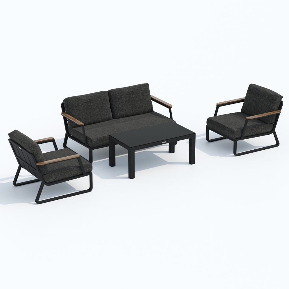 Лаунж зона Ideal Patio ЭСТИВО маренго - каркас карбон