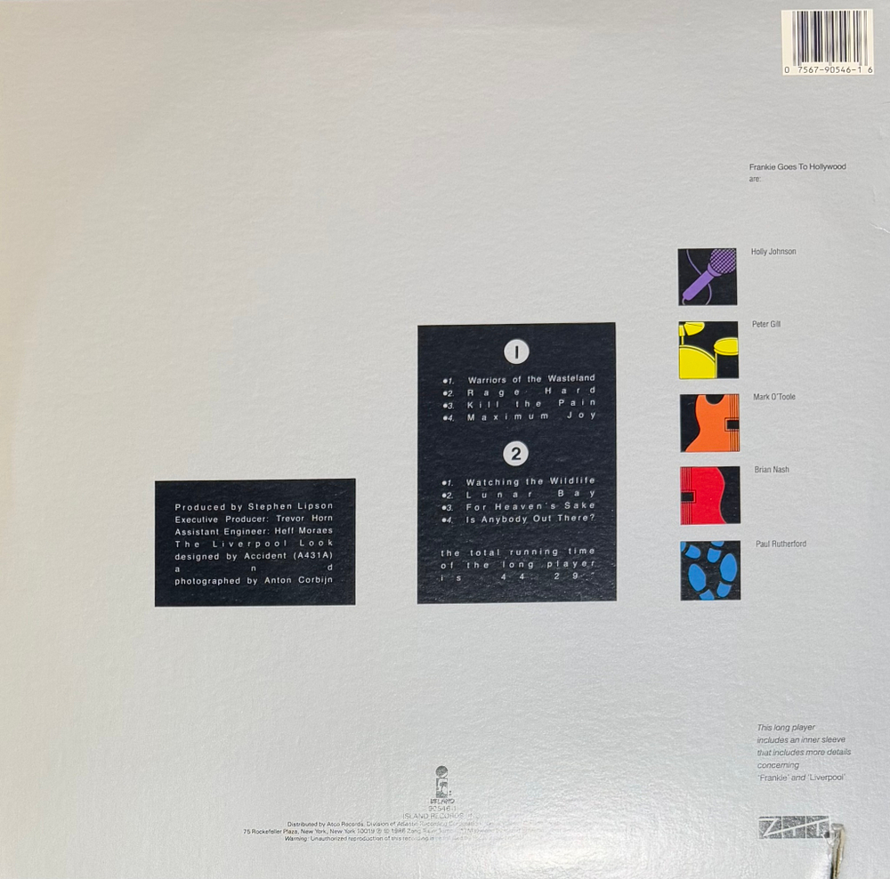 Виниловая пластинка Frankie Goes To Hollywood ‎– Liverpool LP