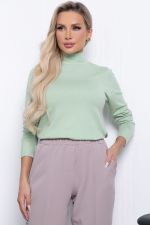 Водолазка "Осенняя история" Б7235 (фисташка) LT Collection (Акция)
