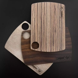 Доска разделочная 22х15см ComposeEat Fashion порфир кремовый