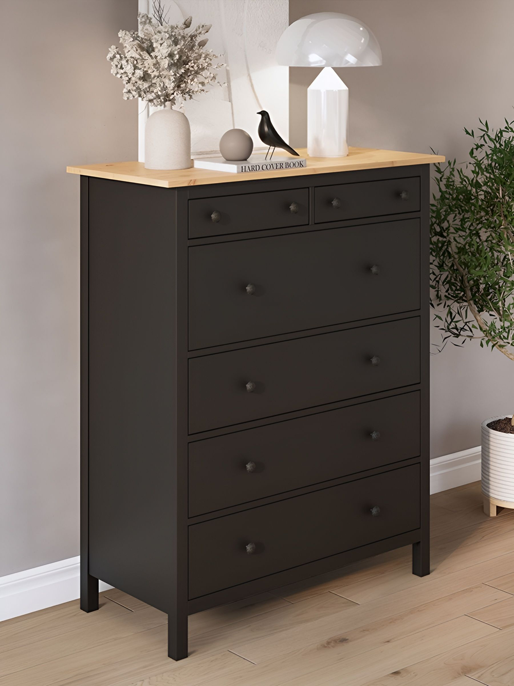 IKEA Комод TARVA 3 ящика, 79х95х39, белый, ТИРАНА (ТАРВА ИКЕА)