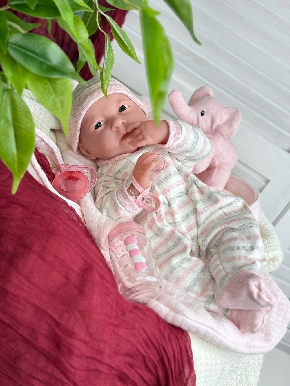 Кукла BERENGUER мягконабивная 39см Newborn (18791)