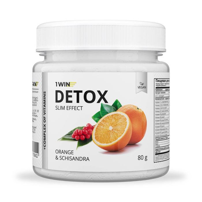 Детокс &quot;Апельсин&quot;, Detox Orange + Schisandra, 1Win, 80 г