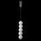 Подвесной светодиодный светильник Crystal Lux Desi SP5 Chrome/White