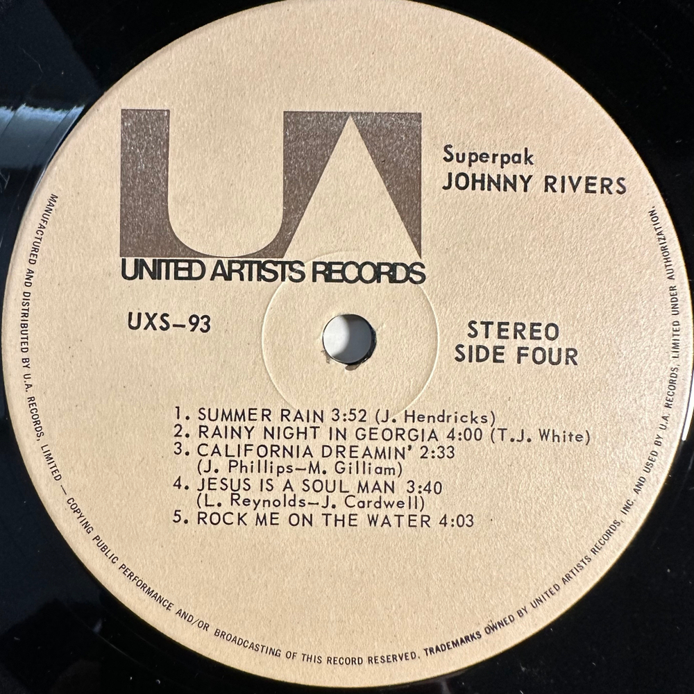 Johnny Rivers - Superpak 2LP (США 1972г.)