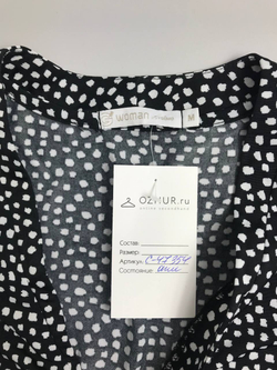 Блуза Woman Sygemo с принтом 46 размер